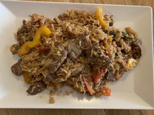 1006. Fried Rice With Vegetables and Beef